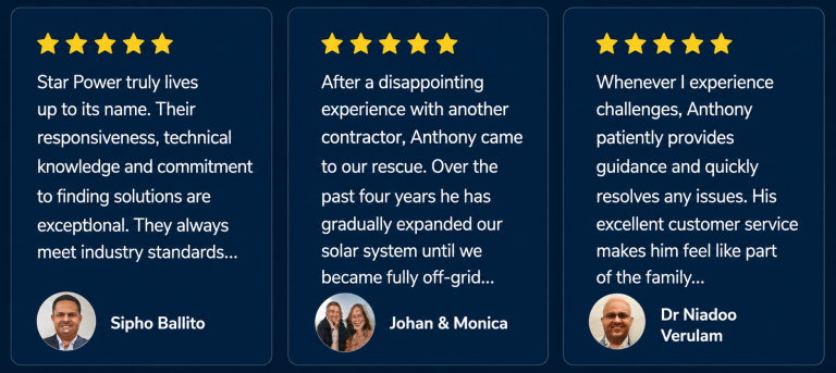 What People are sayingabout Star Power Testimonials